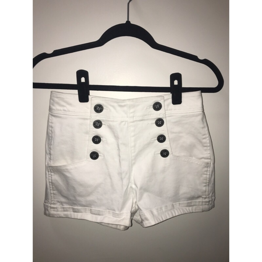 Express high waisted sailor shorts